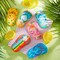 12 Packs Flip Flop Sticky Notes Luau Party Favors Hawaiian Fun Note Pads Summer Themed Flip Flop Note Pads Beach Notepad Self Stick Colorful Flip Flop Notepads Adhesive Memo Pads for Kids